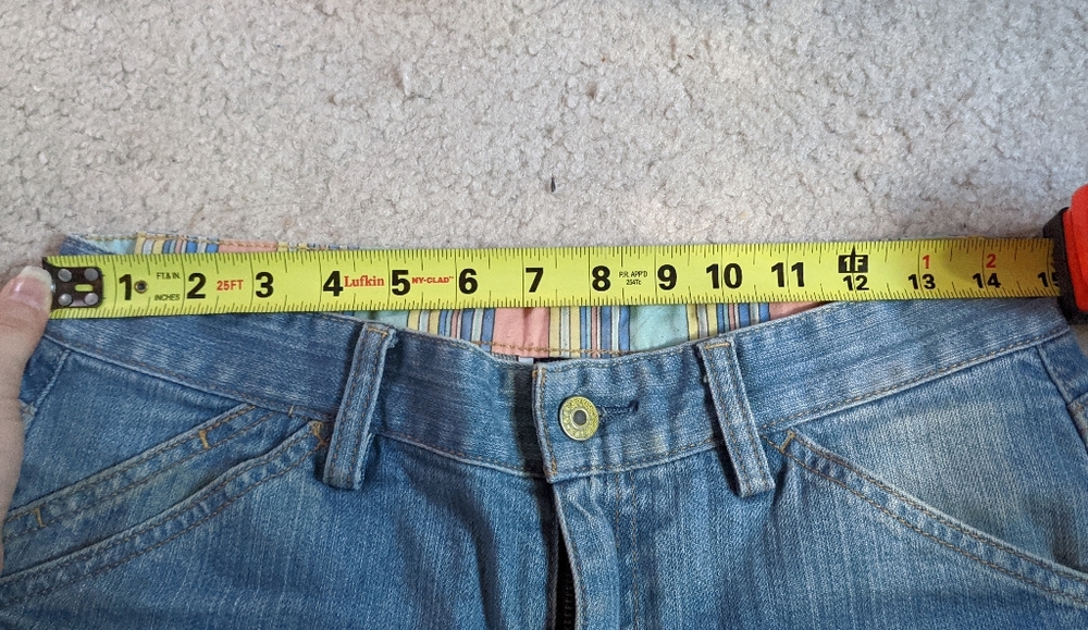 Gap denim capri pants